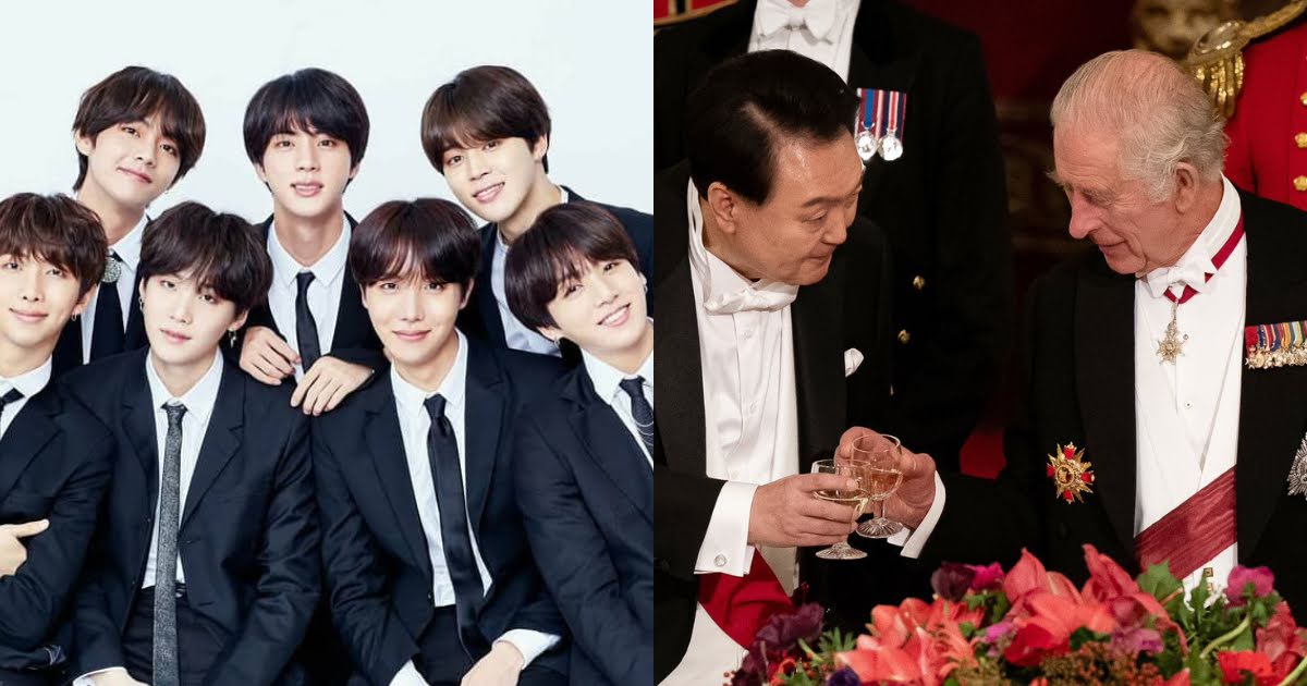 BTS Receive Shout-Out At The Royal Family’s State Banquet At Buckingham Palace