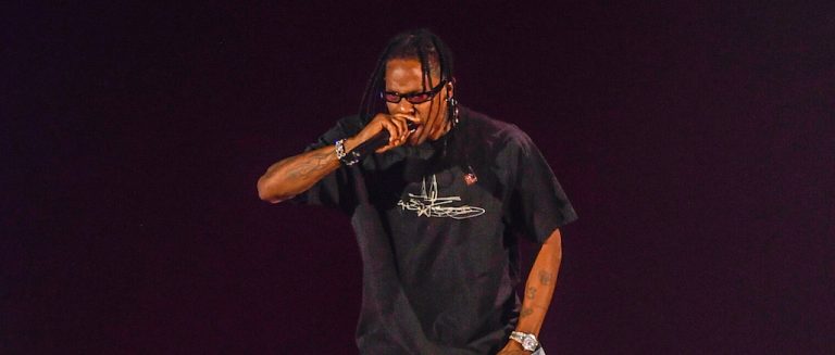 Travis Scott Brought A Very Special Guest Out During His LA Show: His Daughter Stormi