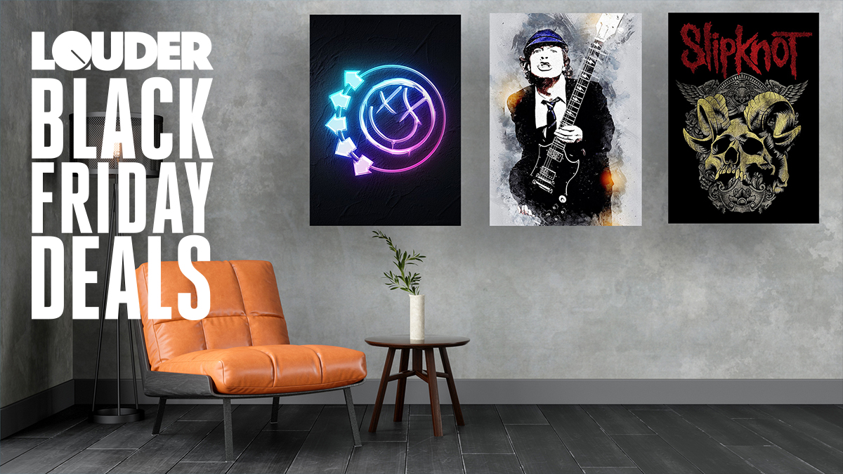 Deck your hall with metal posters this Christmas with up to 41% off epic music designs in the Displate Black Friday sale