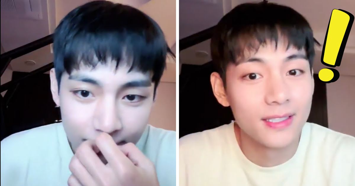 BTS’s V Goes Live For Only 3 Minutes — And His Bestie Jimin Still Makes An Appearance