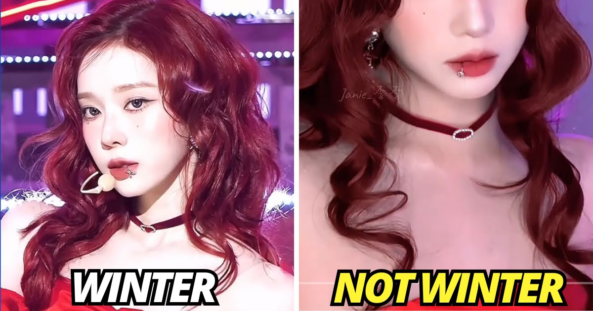 TikToker Goes Viral For Insane Transformation Into aespa’s Winter And NingNing