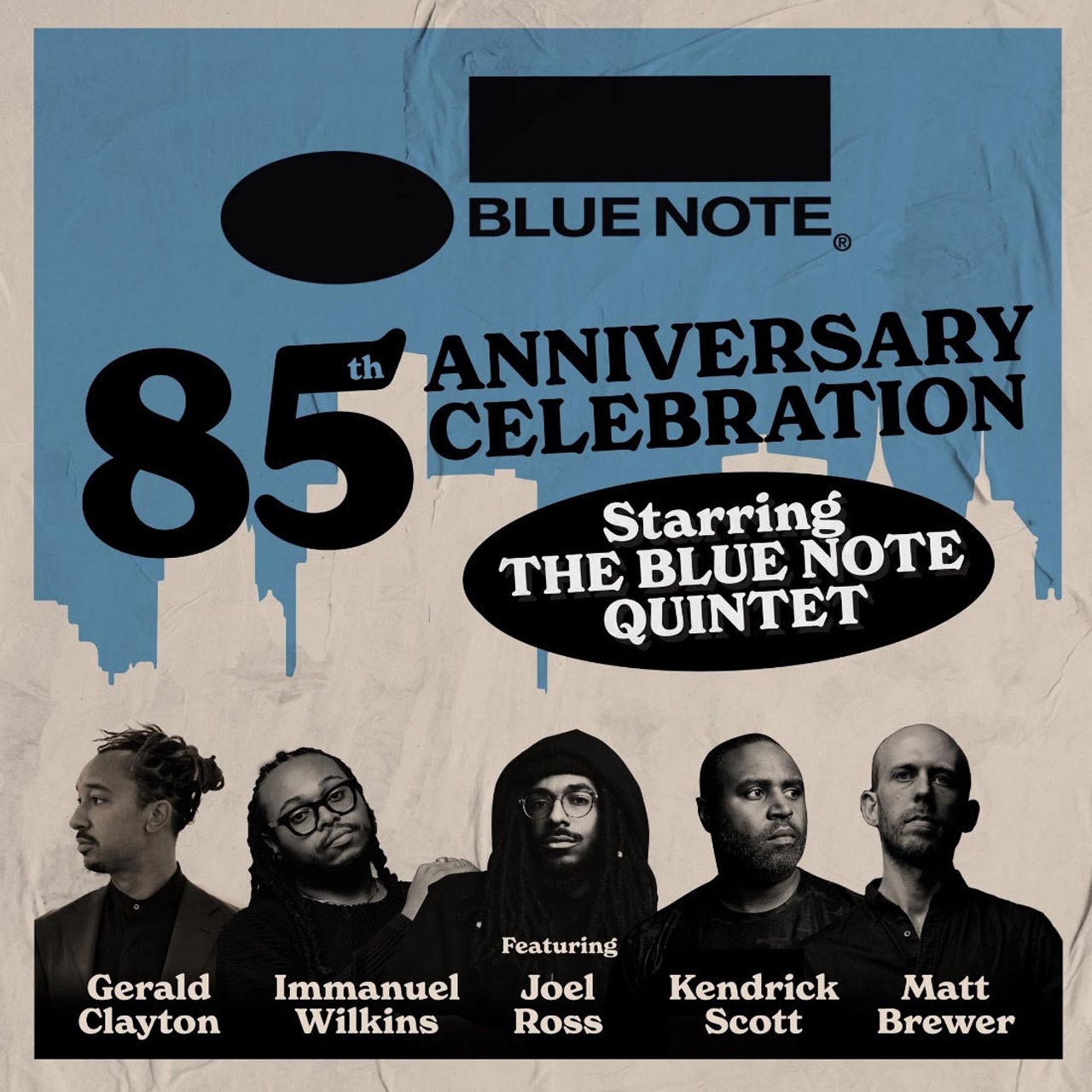 The Blue Note Quintet Announce U.S. Tour To Celebrate Label’s 85th Anniversary