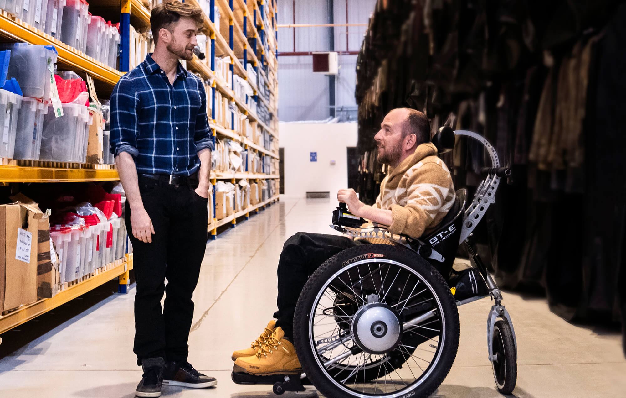 Daniel Radcliffe stunt double David Holmes calls for better wheelchair access at gigs