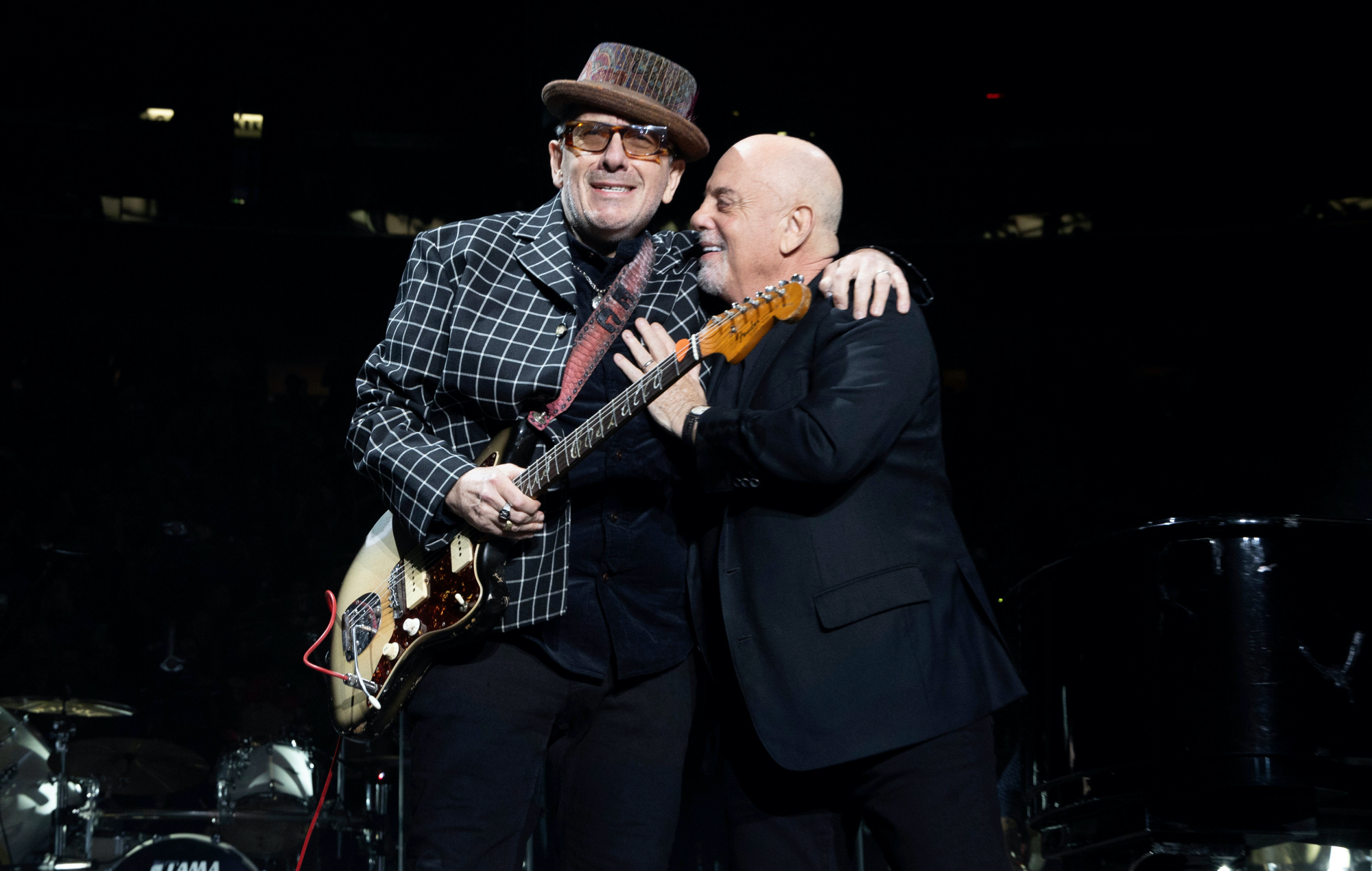 Watch Elvis Costello join Billy Joel for ‘Pump It Up’ and ‘Allentown’ at Madison Square Garden