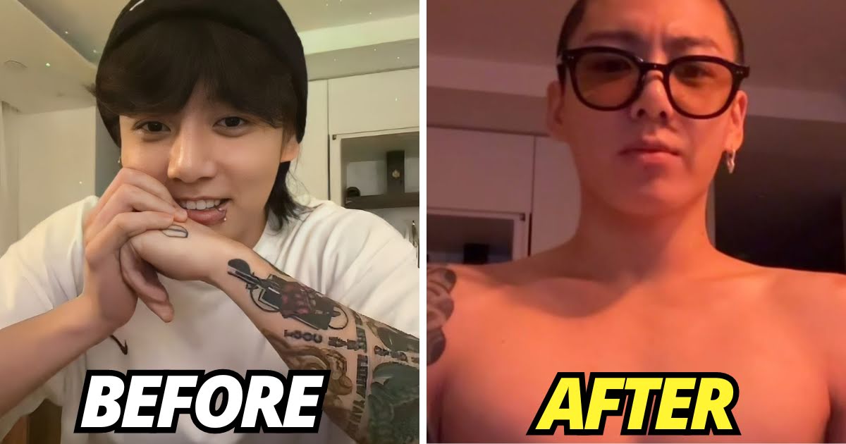 Every BTS Member Officially Shaved Their Head For The Military — And They All Look Hot