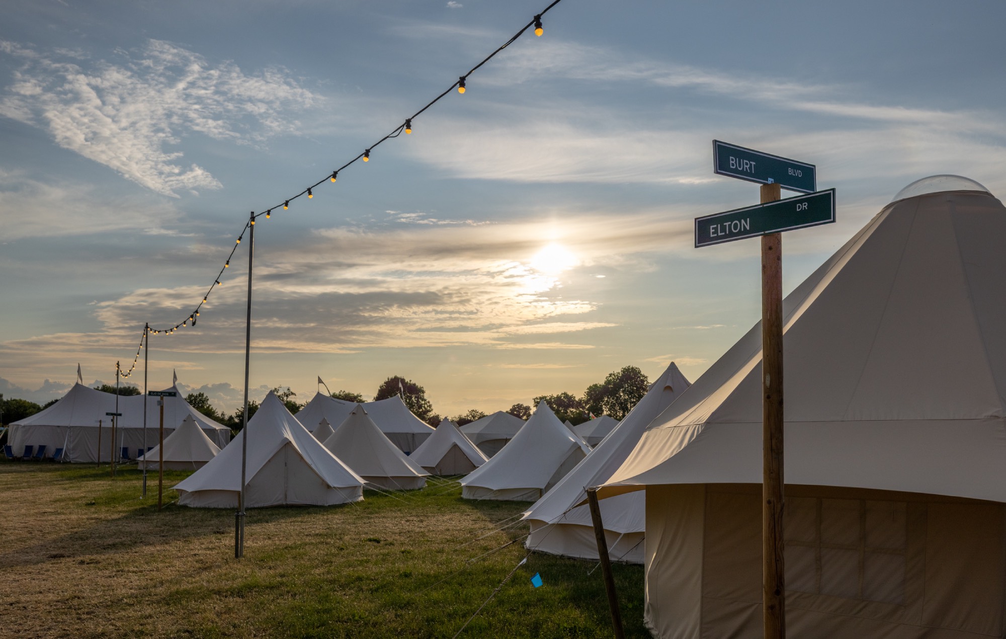 Camping at Pop-Up Hotel for Glastonbury 2024 on-sale now