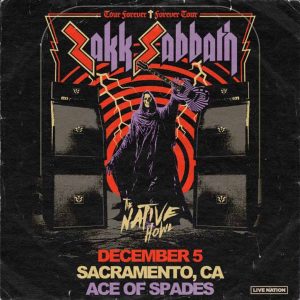 ZAKK SABBATH Live Review – Ace of Spades in Sacramento, Ca