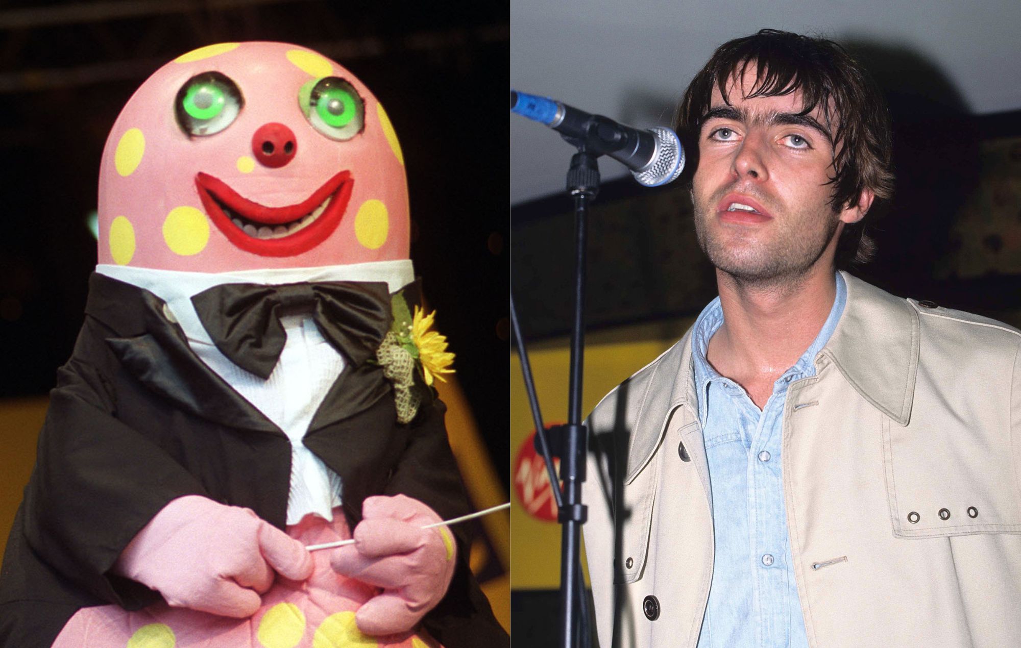 Anyway, here’s ‘Wonderwall’ – covered by Mr Blobby
