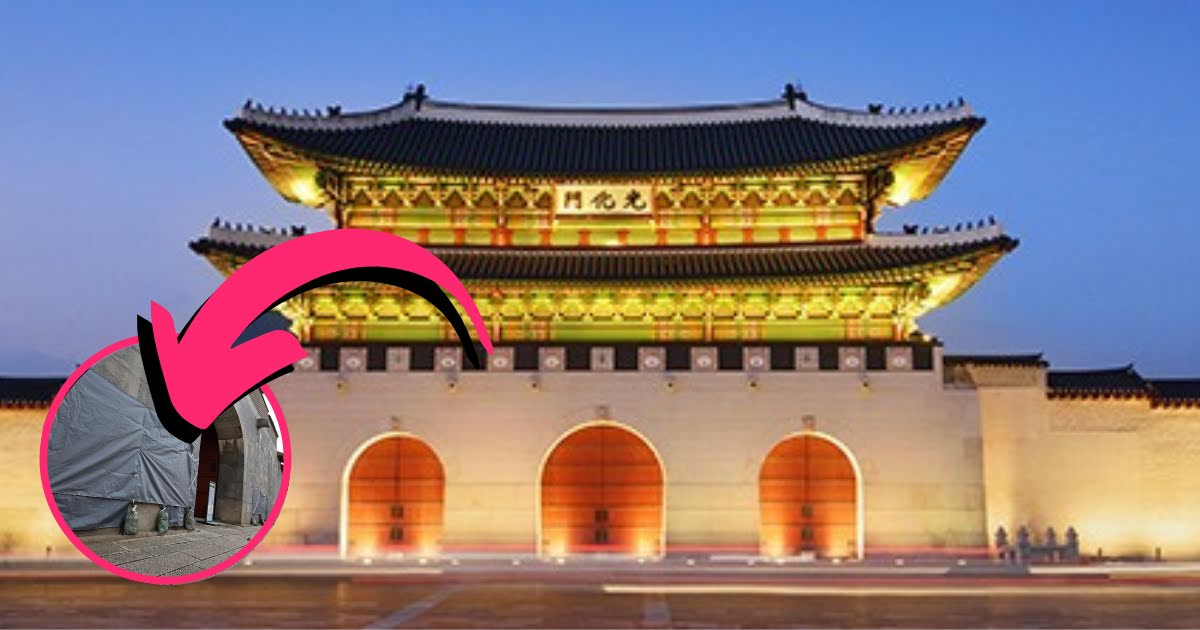 Korea’s National Cultural Heritage Site In Seoul Vandalized