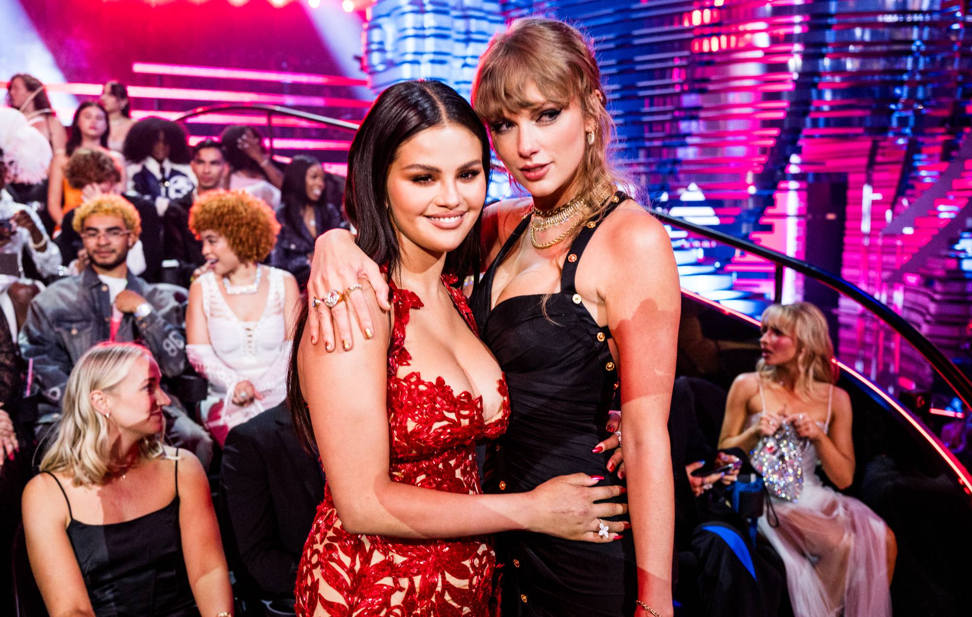 Taylor Swift and Selena Gomez attend Gaza fundraising show