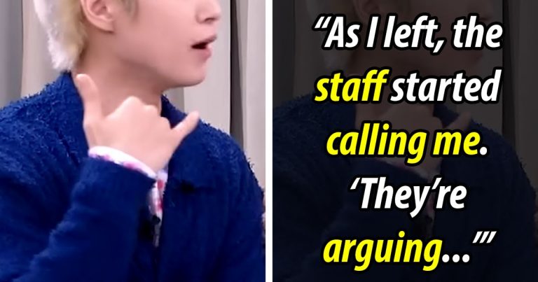 A Fight Between 2 Idols Got So Heated That Staff Called Another Member To Come Break It Up