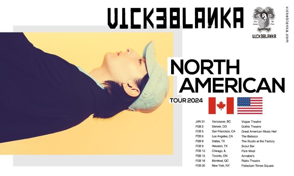 Acclaimed Japanese Artist Vicke Blanka Announces First-Ever North American Tour with 10 Dates!