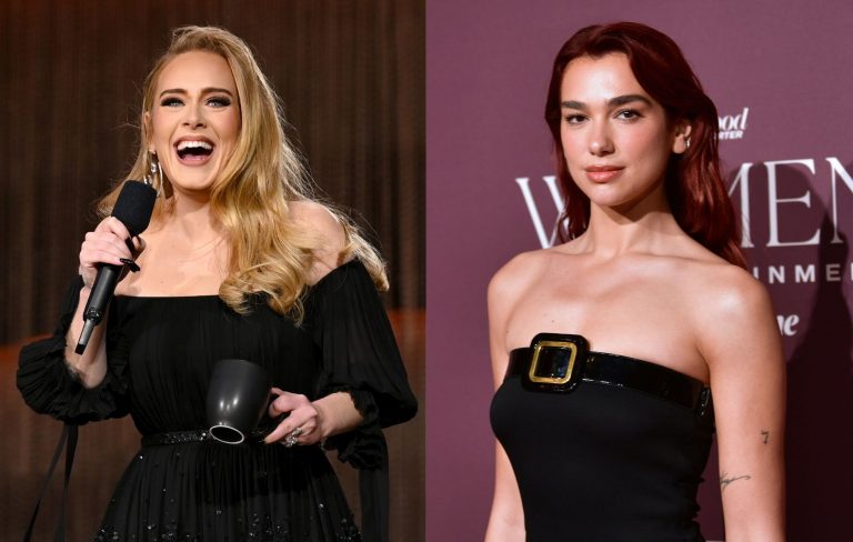 Adele backs Dua Lipa as “the next big pop girl”