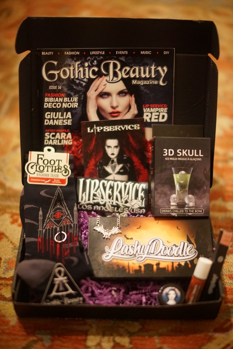 Print is Undead — Opening the Gothic Beauty Box