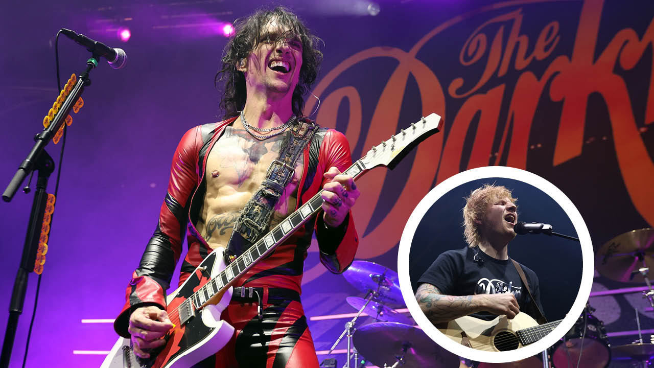 The Darkness had a surprise opening act at their London gig last night – Ed Sheeran!