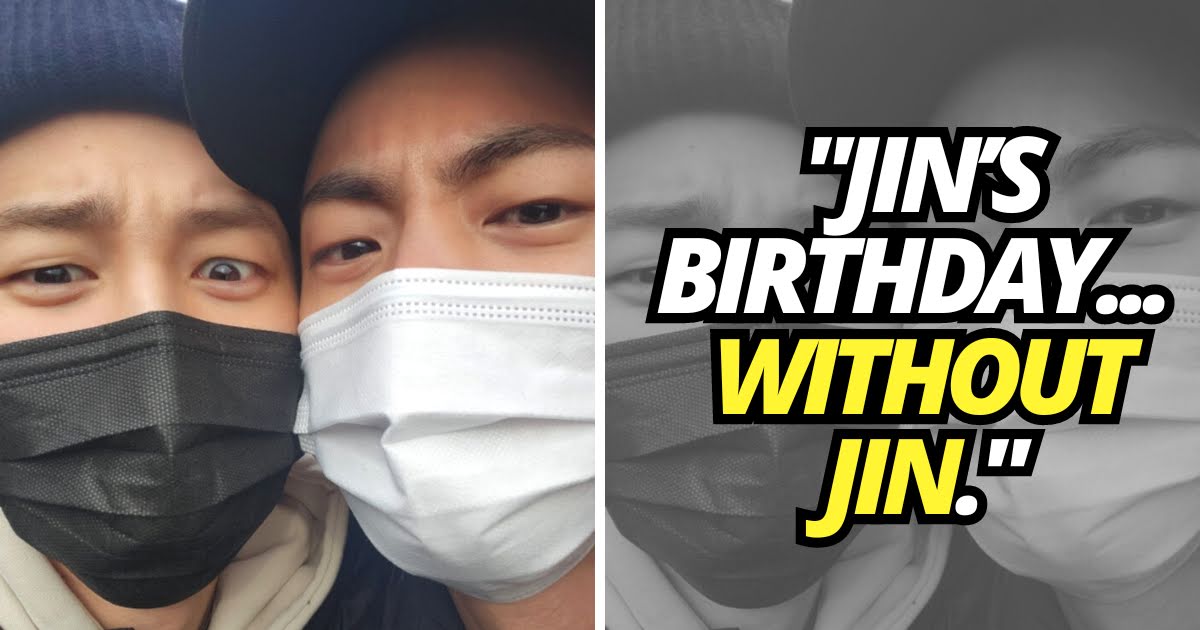 BTS’s Jimin Posts Teary-Eyed Emoji And Message Over Jin’s First Birthday In The Military