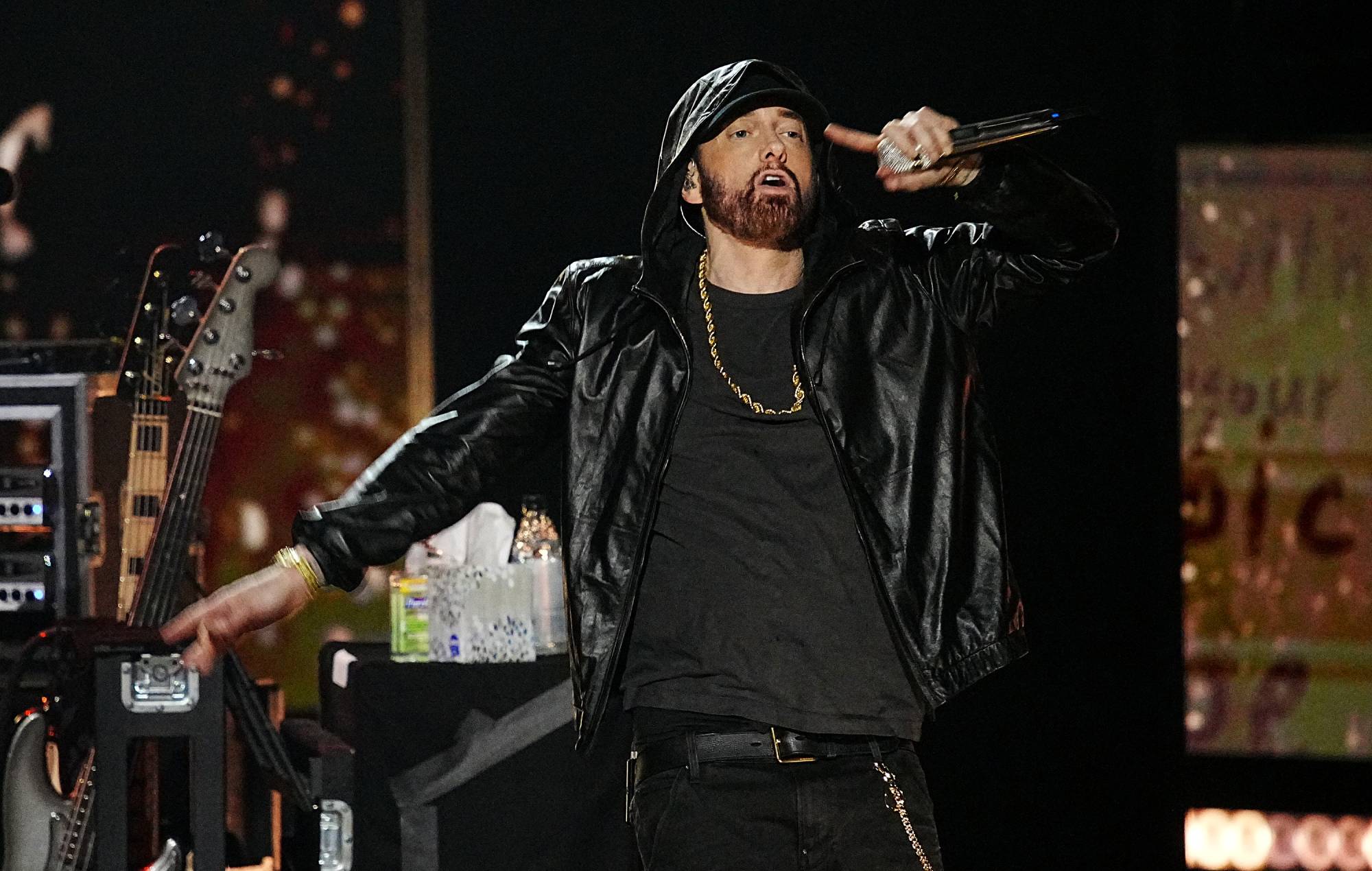 Eminem requests protective order against ‘Real Housewives’ stars in trademark dispute case