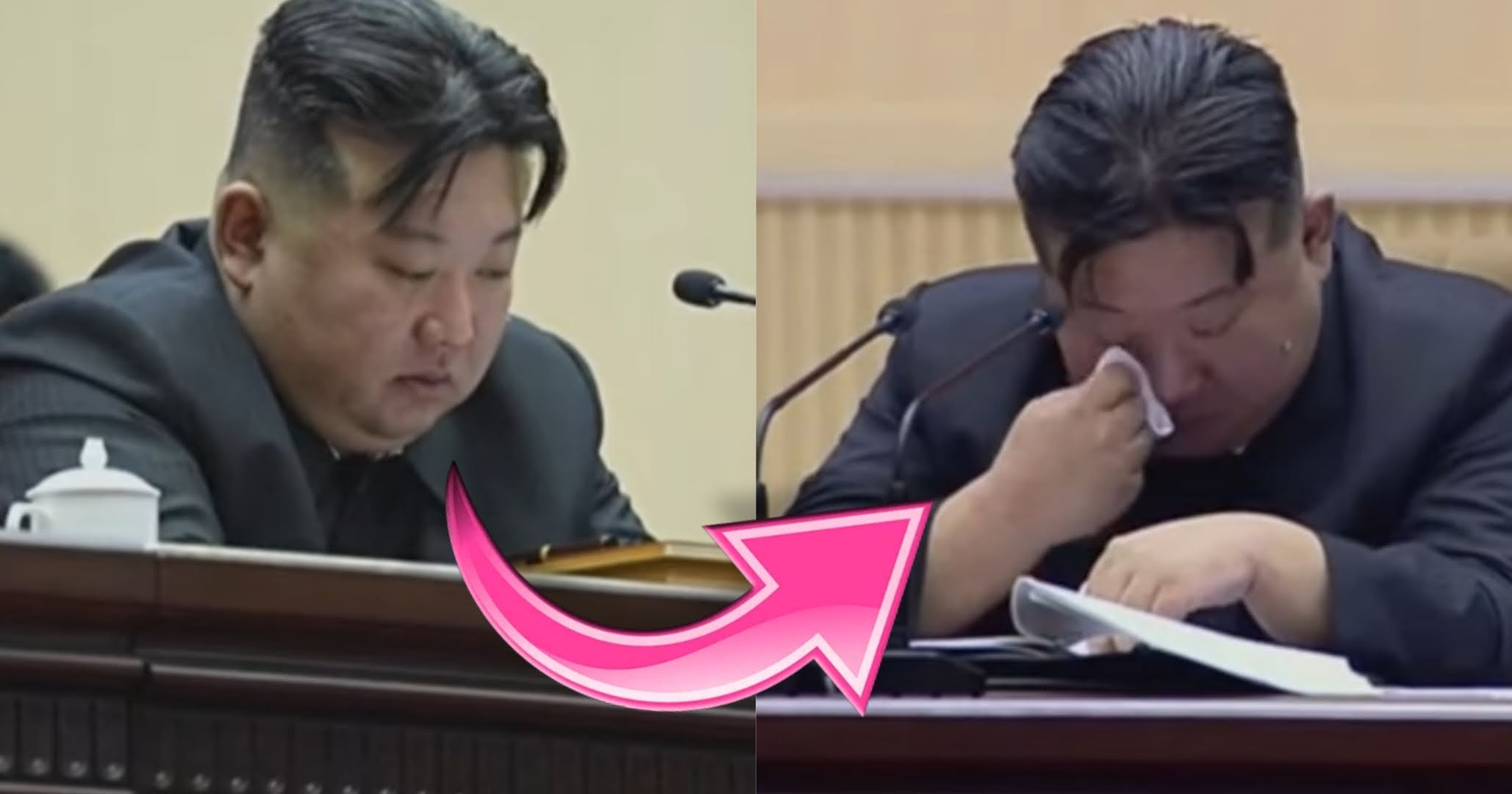 North Korean Leader Kim Jong Un Cries During Recent Address