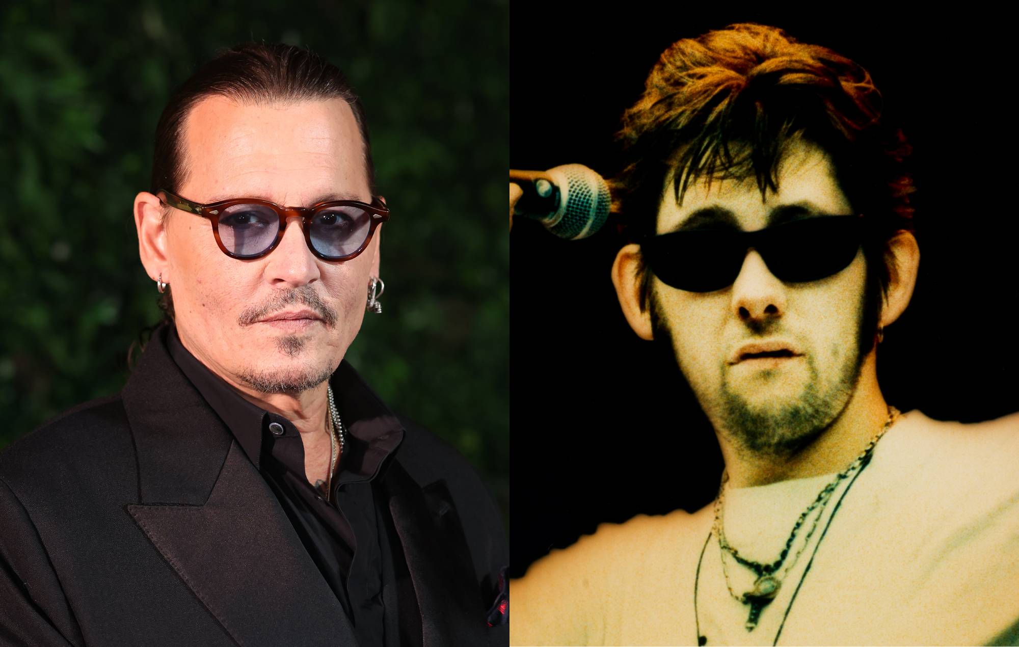 Johnny Depp salutes “maestro” Shane MacGowan during funeral reading