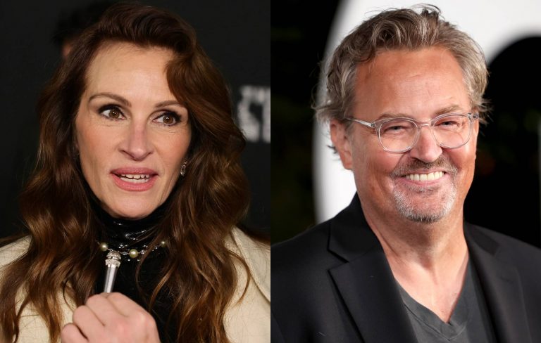 Julia Roberts breaks silence on ex-boyfriend Matthew Perry’s “heartbreaking” death