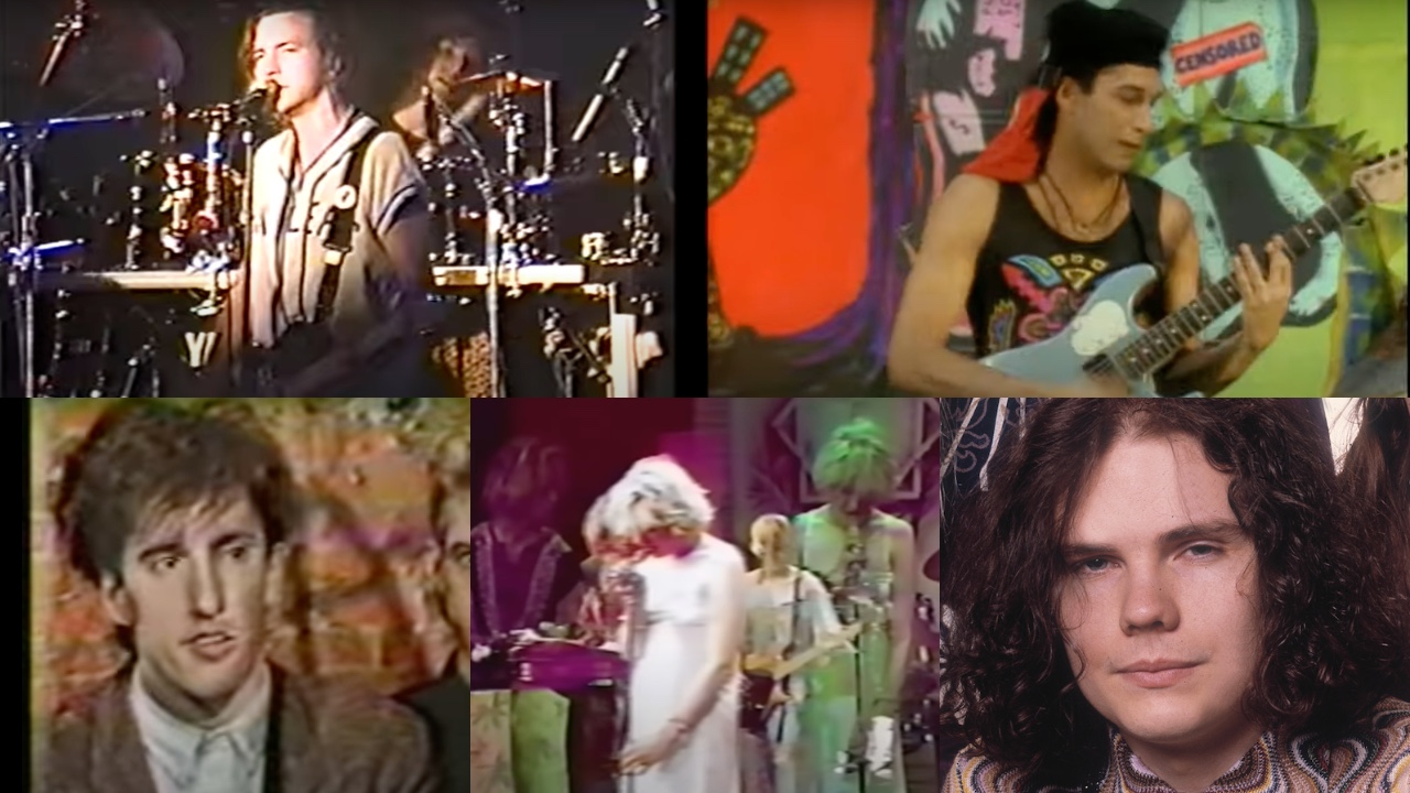 Watch ten rock stars from the 90s in their earlier bands