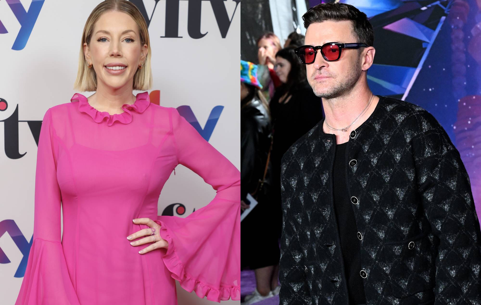 Katherine Ryan hits out at “grubby little eel face” Justin Timberlake