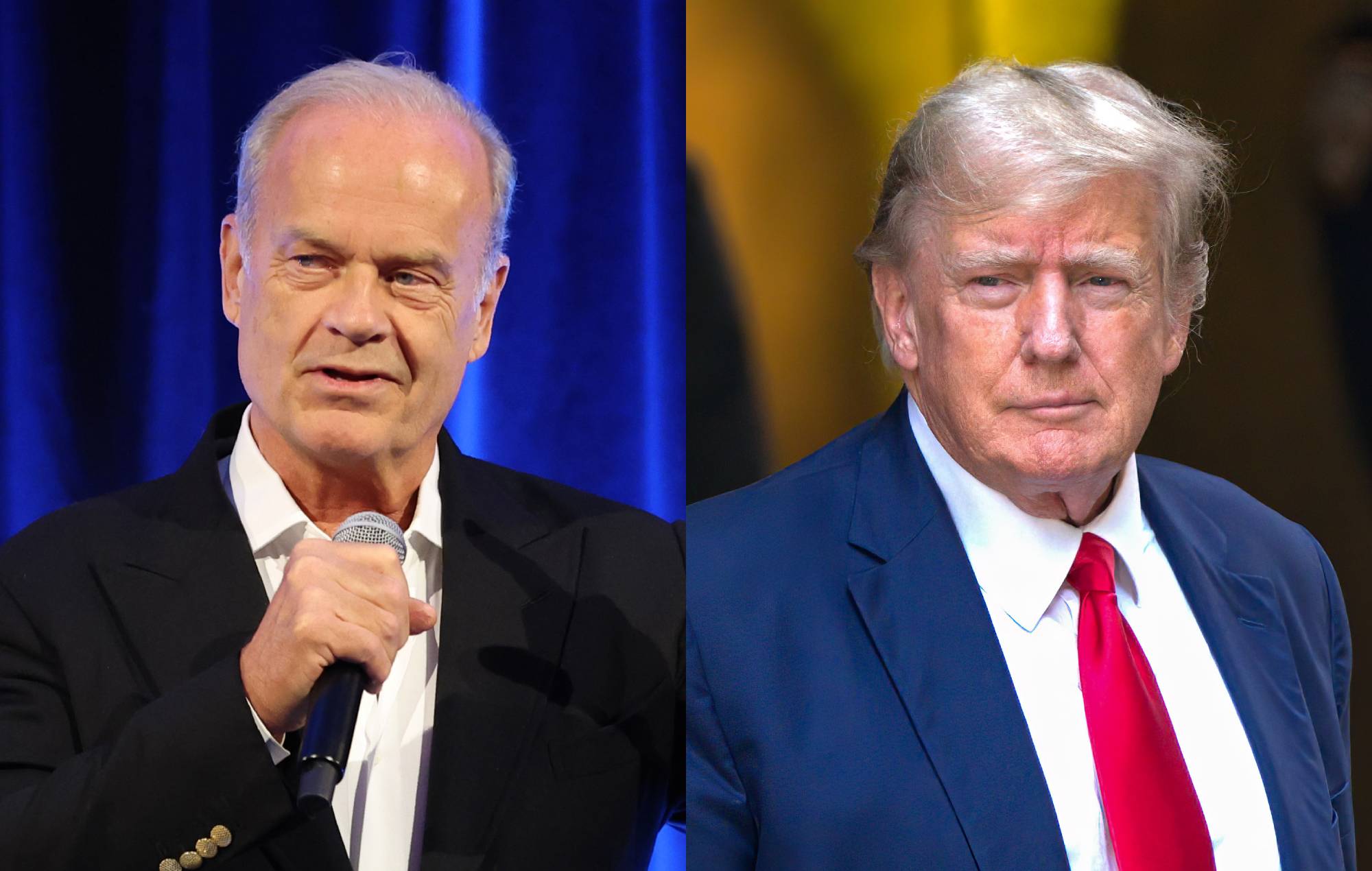 Kelsey Grammer banned from talking about Trump support in interviews, reporter claims