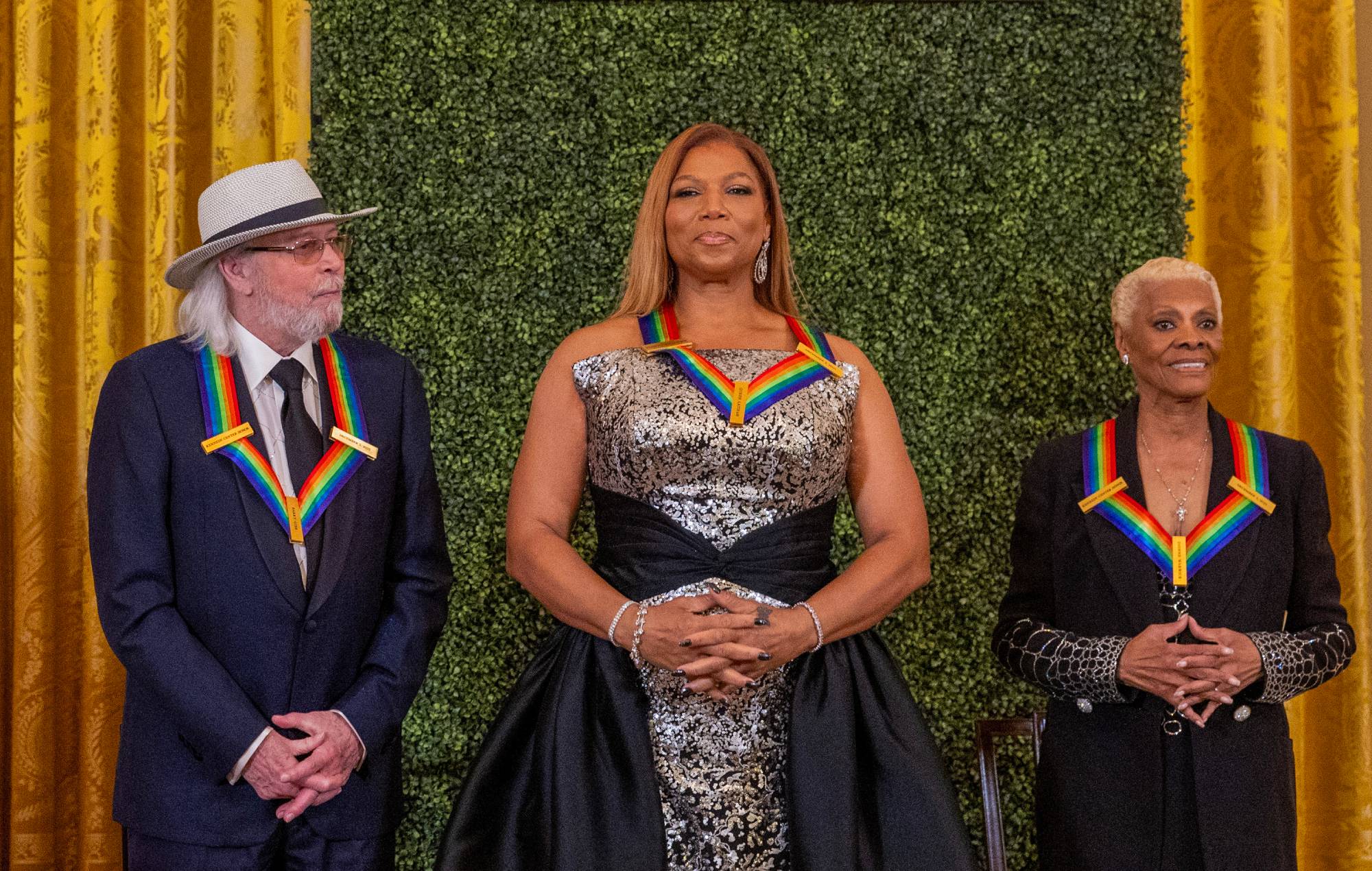 Watch tributes to Queen Latifah, Dionne Warwick and Barry Gibb at 2023 Kennedy Center Honors