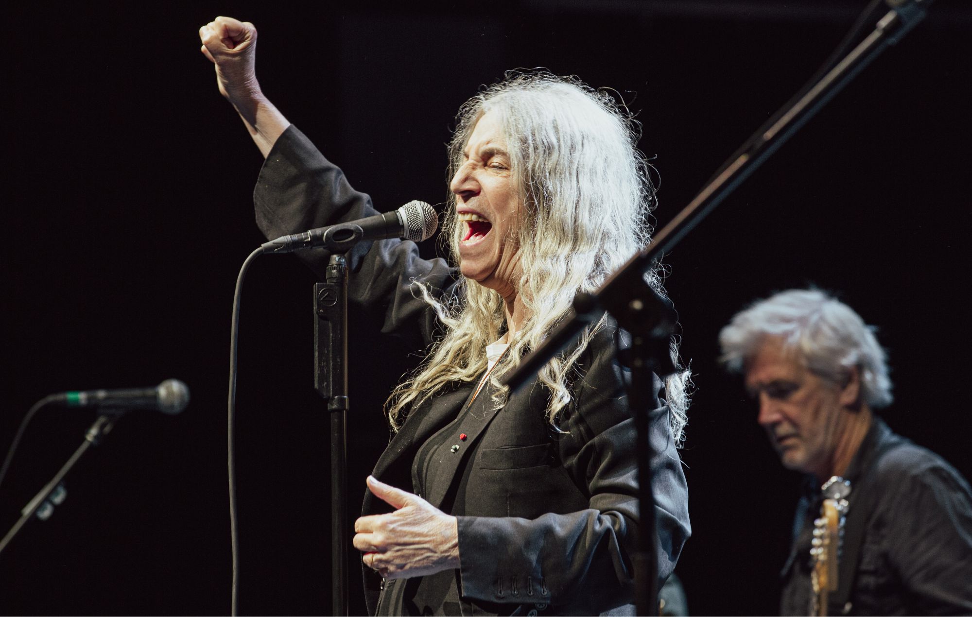 Patti Smith “in good health” following sudden hospitalisation in Italy