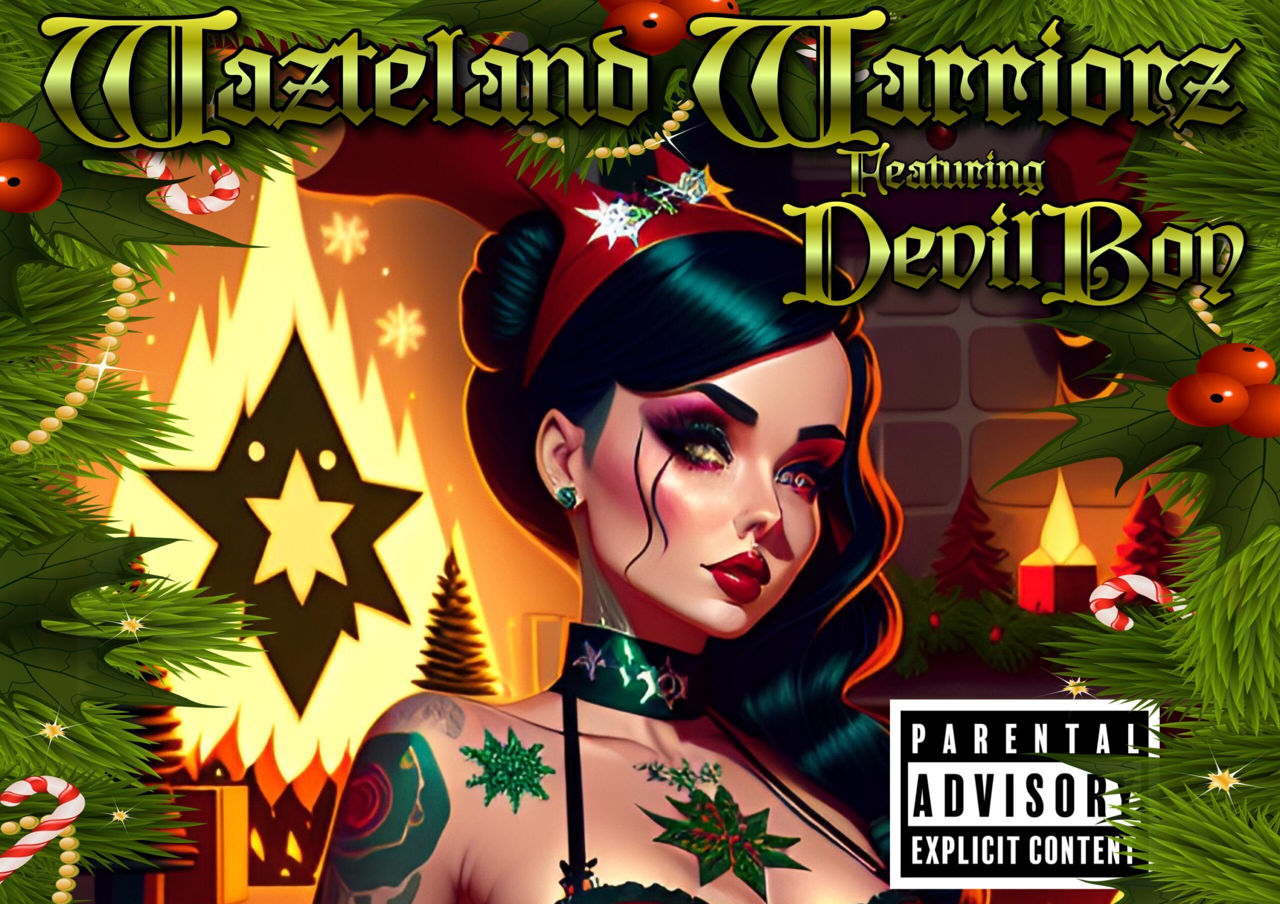 Post Apocalyptic Pop Media Unveils Festive Anthem “Miss Candy Cane” by Wazteland Warriorz ft. DevilBoy