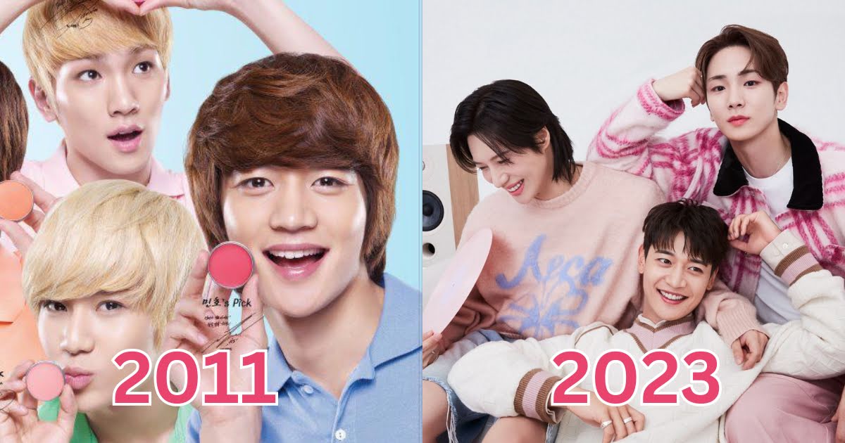 “Replay, Replay, Replay” — Etude House Relives The Yesteryears By Re-Contracting With SHINee After 12 Years