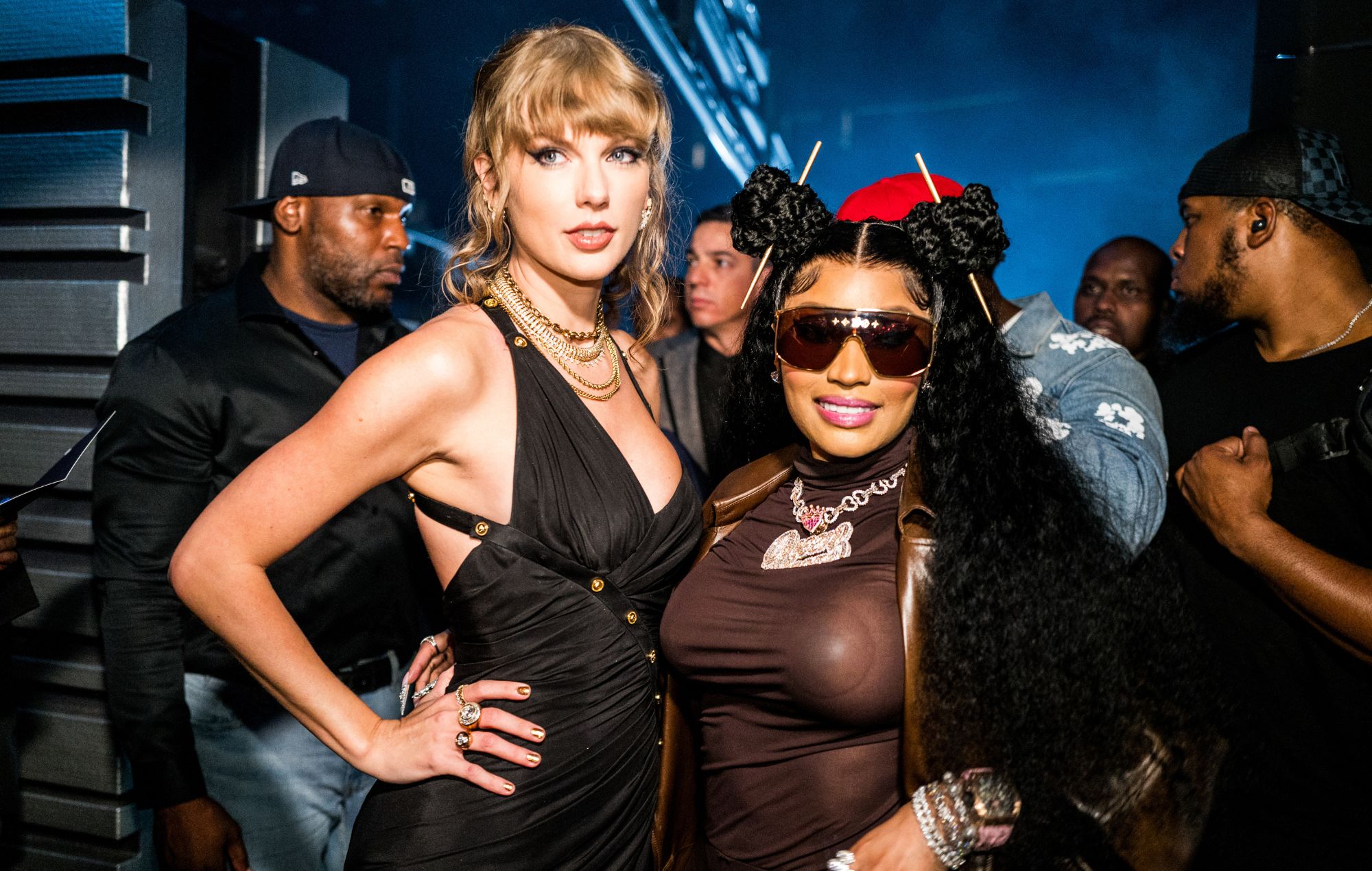 Nicki Minaj says she would collaborate with Taylor Swift “in a heartbeat”