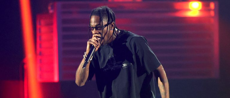 Travis Scott’s Own Giant Head Almost Knocked Him Off Stage During His Tour