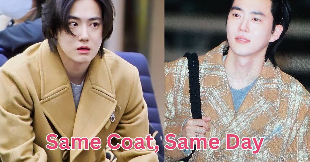 EXO’s Suho Dons A Unique Trickeye Coat That Is “Only Meant For Celebrities”