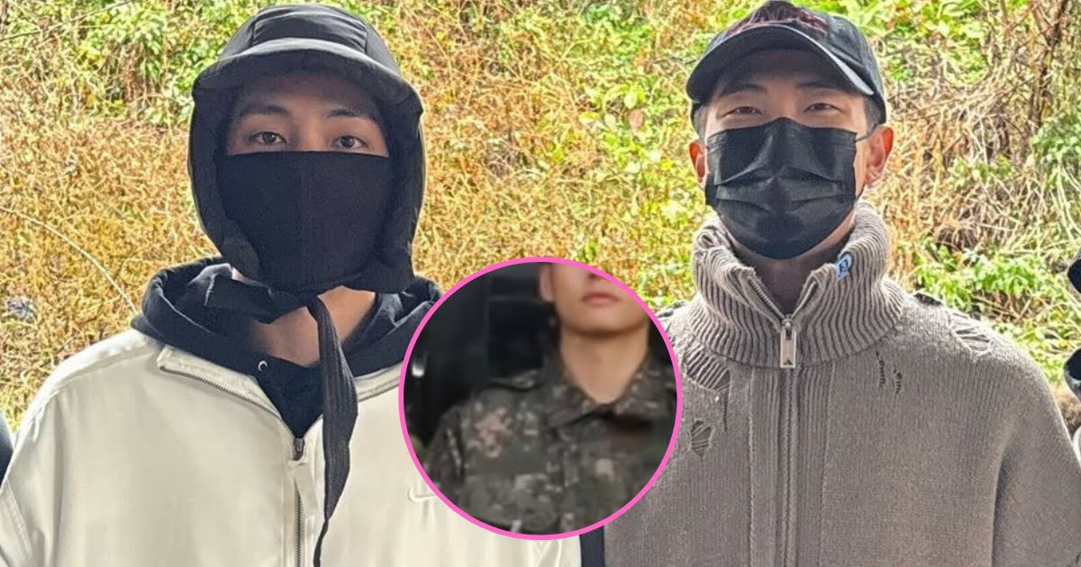 BTS’s RM And V’s Appear In First Official Military Photos, Despite A Change In The Korean Military App