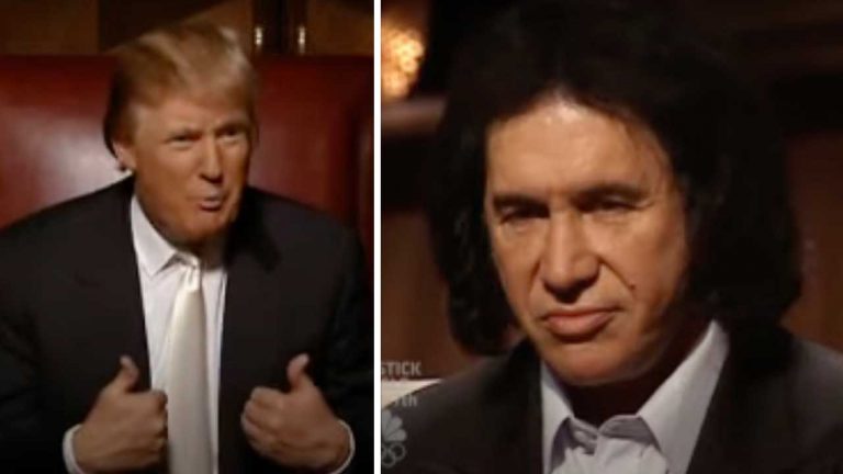 “You’re so independent; you’re so tough”: Relive the bizarre moment Donald Trump fired Gene Simmons on the first series of The Celebrity Apprentice