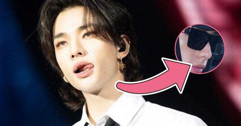 Stray Kids’ Hyunjin Debuts An Eyebrow Piercing