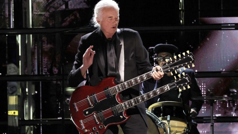 “As a guitar instrumental the attitude of it was totally unique in its mystery, imagination and execution”: Jimmy Page pays tribute to Link Wray’s Rumble and shares footage of surprise Rock And Roll Hall Of Fame performance