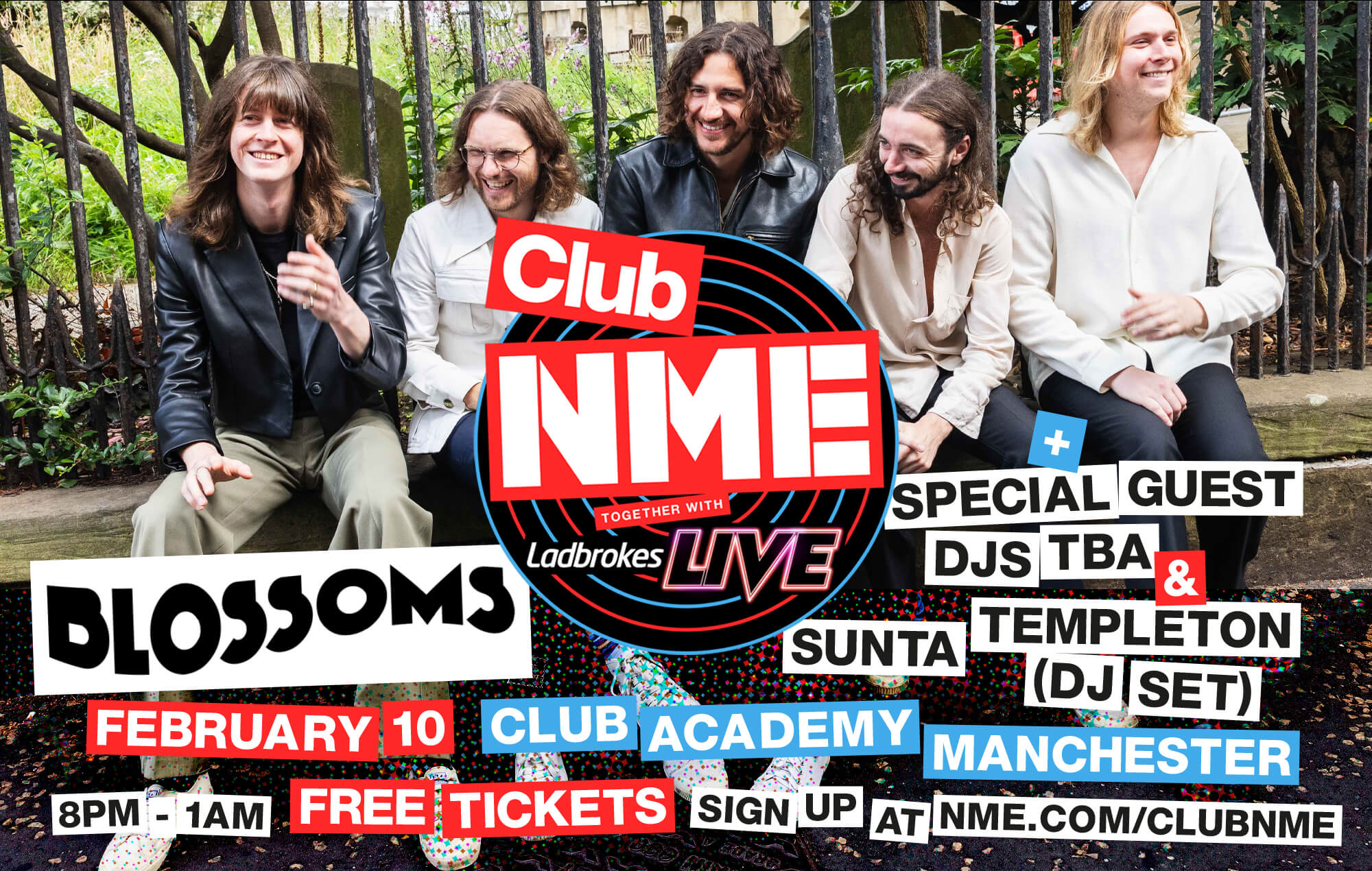 Blossoms to headline Club NME in Manchester – get the full details