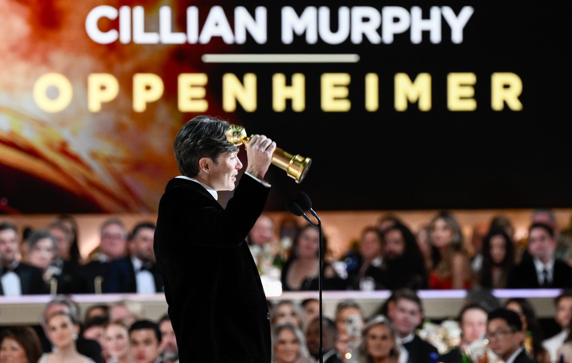 Here’s what Cillian Murphy said in the censored part of his Golden Globes speech