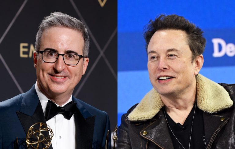 John Oliver responds to Elon Musk calling him “weak sauce” and “not very funny”