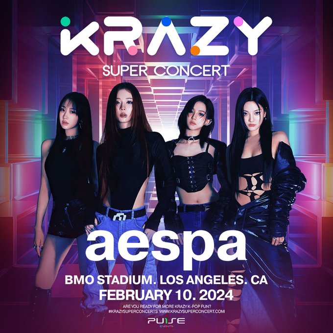 Krazy K-Pop Super Concert Announces First 2024 Event in Los Angeles