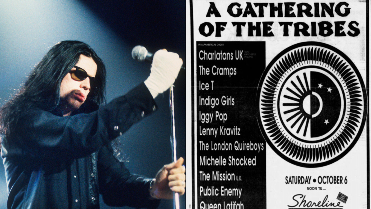 “Us and them doesn’t exist any more”: How The Cult’s Ian Astbury tried to break down genre barriers with his pre-Lollapalooza festival Gathering Of The Tribes, and claimed he got “ripped off” for his trouble