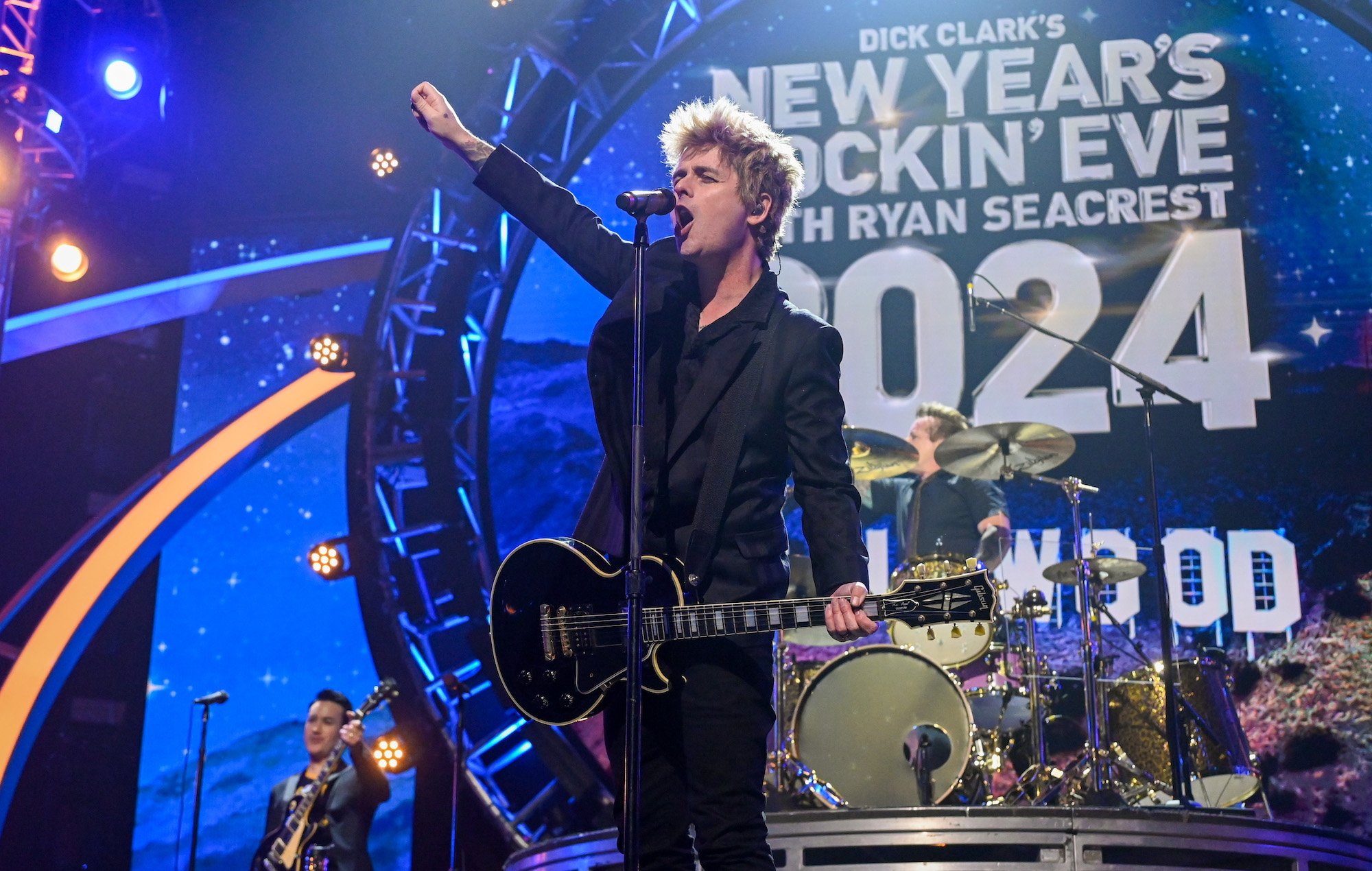 Watch official footage from Green Day’s controversial ‘New Year’s Rockin’ Eve’ performance