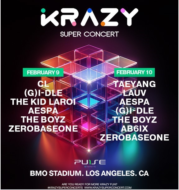 ‘KRAZY SUPER CONCERT’ ADDS SECOND DAY WITH NEW ARTISTS ON FEBRUARY 9