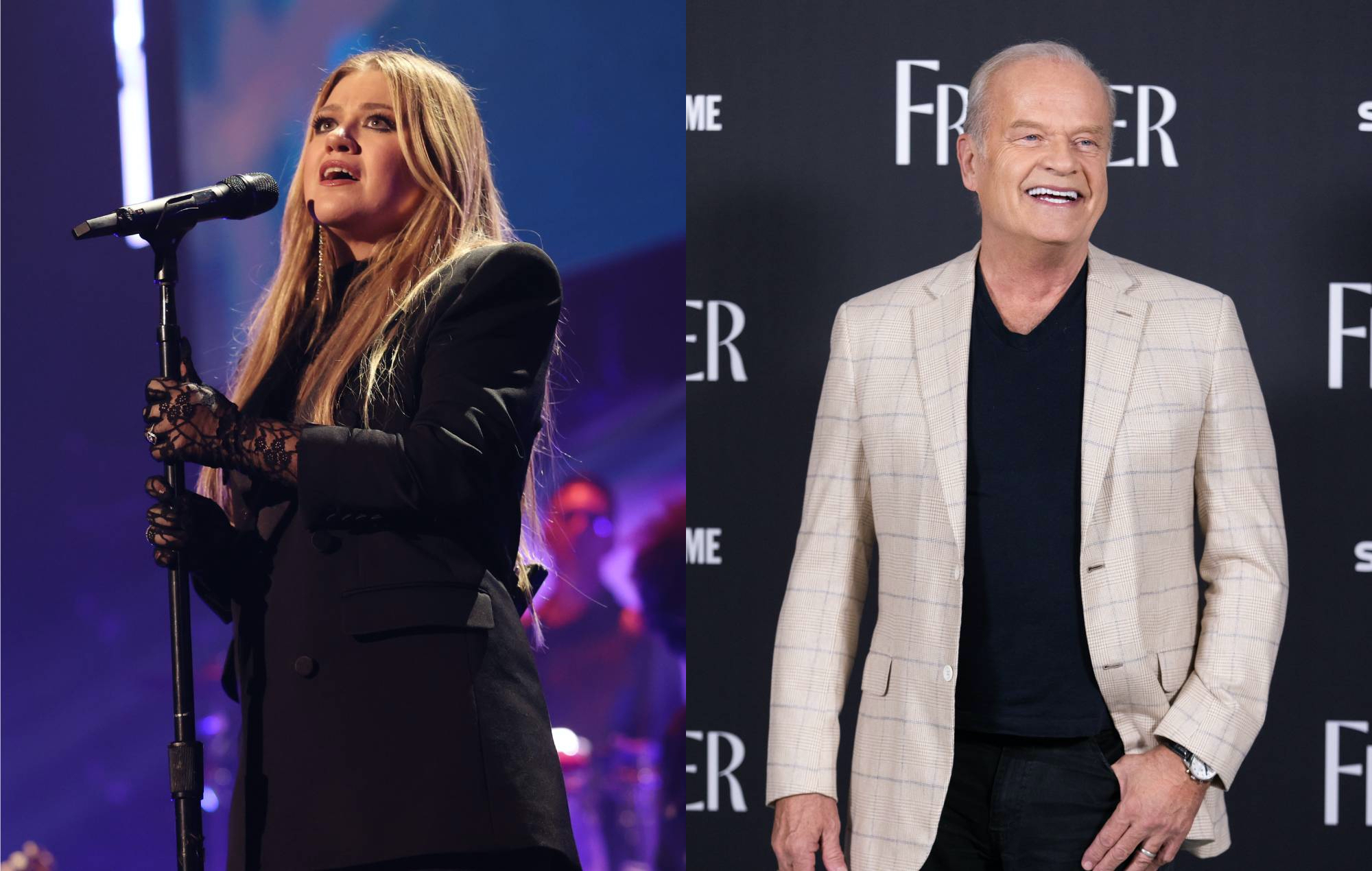 Watch Kelly Clarkson and Kelsey Grammer perform ‘Frasier’ theme song