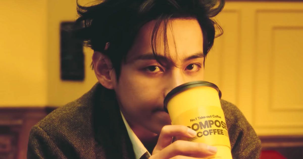 BTS’s V Shows Off His Acting Skills In Compose Coffee Commercial