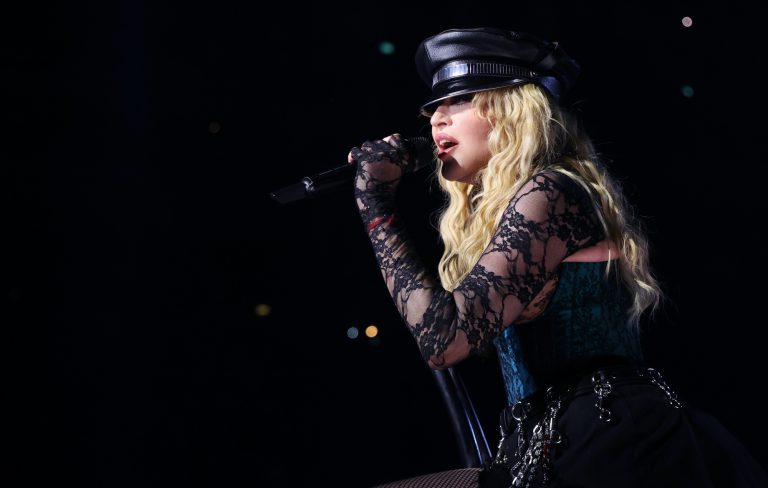 Watch Madonna play ‘Frozen’ for first time on her ‘Celebration Tour’