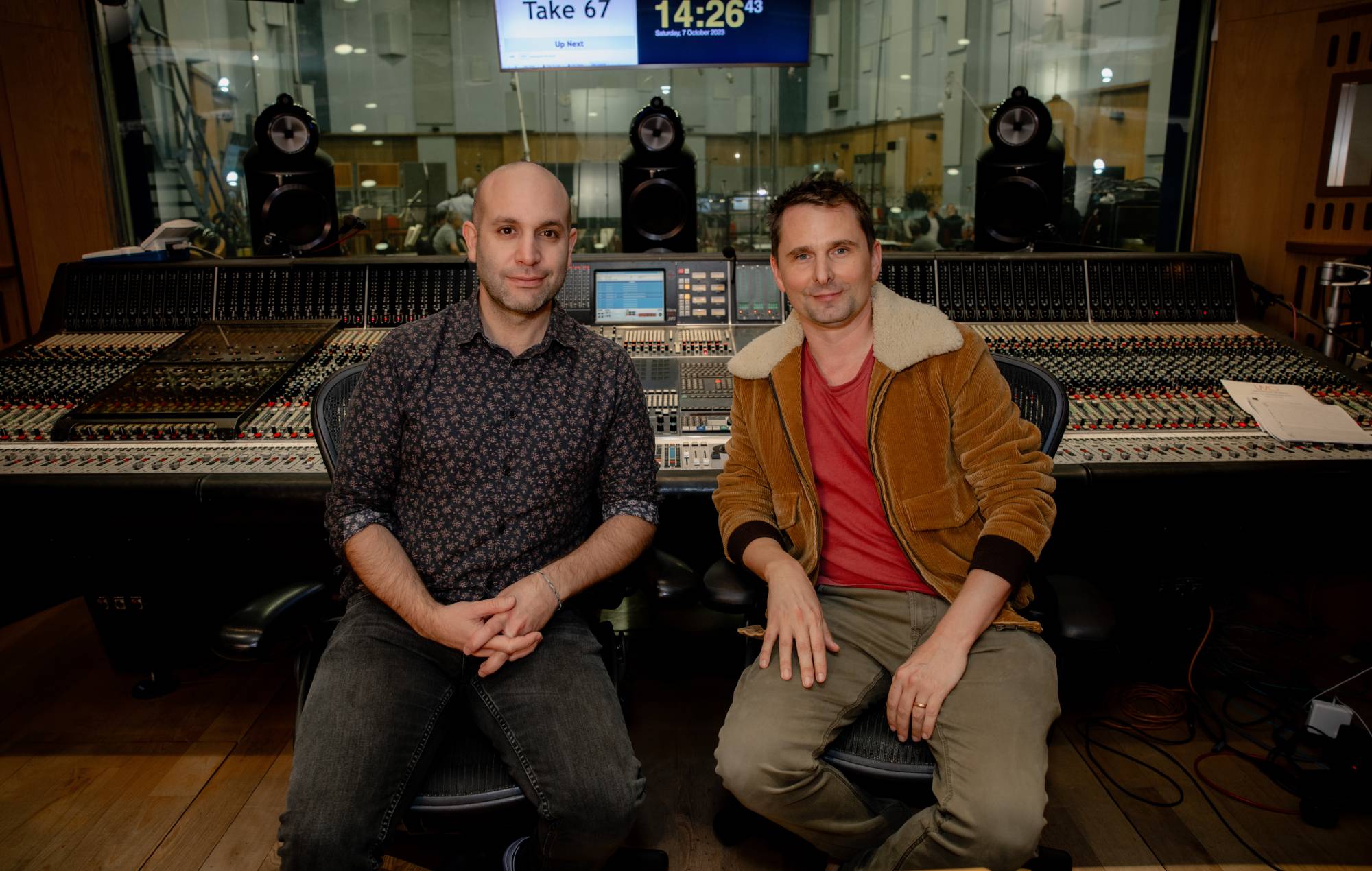 Muse’s Matt Bellamy has scored a new audiobook of ‘1984’ – starring Andrew Garfield