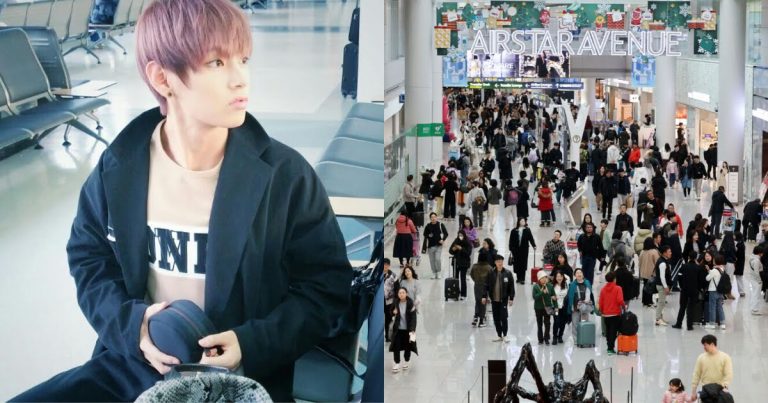 The Story Of BTS V’s First-Ever Airplane Experience